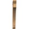 Ekena Millwork Imperial Slat Rough Sawn Bracket, Western Red Cedar, 4"W x 40"D x 40"H BKT04X40X40IMP06RWR - alternate 4